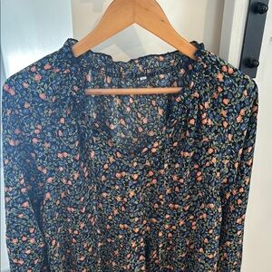 Floral Long Sleeve Blouse